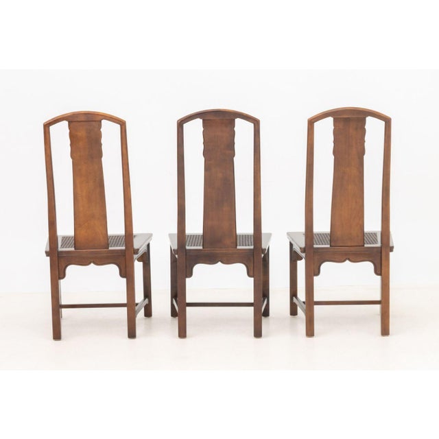 Henredon Chinese Style Mahogany Dining Chairs, 8 For Sale - Image 11 of 18