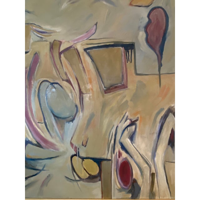 Mid 20th Century Abstract Oil Painting by Blanche Barloon ... It's often true that less expensive paints and brushes are harder to work with.