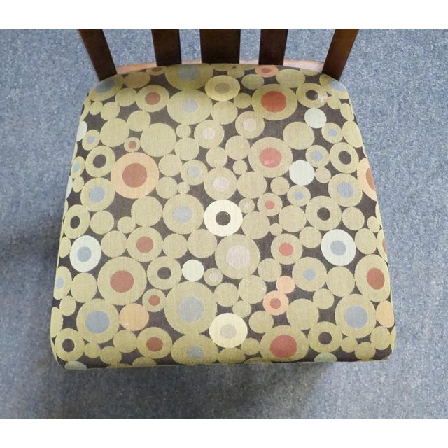 Brown Bassett Furniture Cherry Traditional American Empire Style Dining Side Chair For Sale - Image 8 of 10