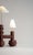 Contemporary Connection Sculptural Floor Lamp in Ceramic by Liliana Silva For Sale - Image 3 of 6