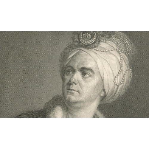 Late 18th Century After Simon-Bernard Lenoir, Le Kain in Costume, Engraving, 1788 For Sale - Image 5 of 9