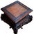Chinese Carved Rosewood Pedestal or Side Table For Sale - Image 12 of 14