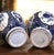 Pair of Mid-Century Dutch Delft Blue and White Faience Ginger Jars For Sale - Image 9 of 10