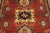 Brick Red 1990s 1990s Rustic Super Kazak Rust/Beige Wool Rug For Sale - Image 8 of 9