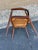 Wood Mid 20th Century Mid Century " Model Casala" Teak Black Vinyl Armchair For Sale - Image 7 of 12