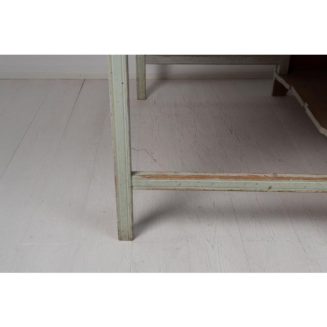 Gustavian Style Swedish Drop Leaf Table, 1800s For Sale - Image 13 of 14