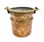 Vintage Hammered Copper Cachepot With Brass Swing Handle — Rustic European / English Country / Colonial Style For Sale - Image 10 of 13