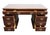 Late 20th Century Pennsylvania House Solid Cherry Traditional Style 54" Double Pedestal Office Writing Desk 12-1303 For Sale - Image 5 of 13