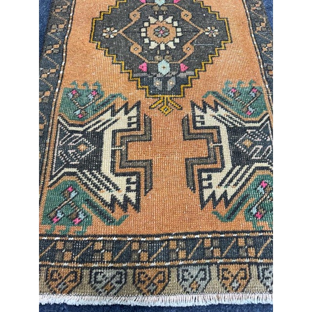 Contemporary Turkish Yastik Rug 1'8" x 3'4" For Sale - Image 3 of 5