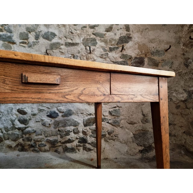 Antique French Country Dining Table, 1890s For Sale - Image 16 of 18
