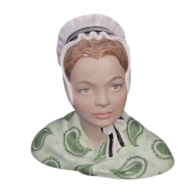 Female Bust by Bigi Torino, 1940s For Sale