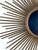 1950s Sun Mirror in Gilded Metal by Chaty Vallauris, 1960s For Sale - Image 5 of 8