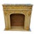 French Style Fireplace Furniture Marble Topped For Sale