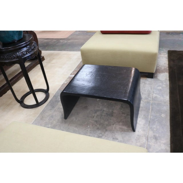 1920s Black Crackle Lacquer Low Table For Sale In Los Angeles - Image 6 of 6