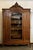 Louis XV Rococo Style Bookcase in Carved Walnut For Sale - Image 4 of 6