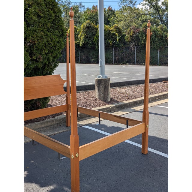 Suter's Furniture Pencil Post Bedframe For Sale - Image 9 of 14