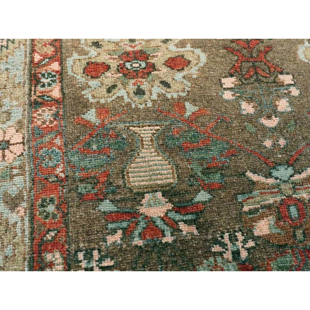 Rustic Galerie Shabab Collection Mid-20th Century Persian Malayer Rug For Sale - Image 3 of 6