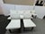 Design Plus Gallery presents a Set of Ten Dining Side Chairs with an X-Back Design. This thoroughly modern, contemporary...