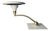 Mid 20th Century Flying Saucer Sight Light Desk Lamp in White by MG Wheeler For Sale