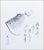 Contemporary "Turbot Flatfish", Heisei Era Japanese Monochrome Watercolor Painting For Sale - Image 3 of 15