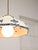 Vintage Hand-Made Ceramic and Brass Pendant Lamp For Sale - Image 18 of 18
