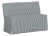 Slipcover for Stoffer Home x Cloth & Company for Lindy Slipcover Dining Banquette in Jane Stripe Denim For Sale
