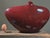 Ceramic Vintage Modernist Red Glazed Ceramic Vessel For Sale - Image 7 of 7