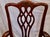 Late 20th Century Vintage Chippendale Mahogany Carved Dining Chairs - Set of 6 For Sale - Image 5 of 7