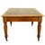 Antique English Oak & Leather Top Double-Sided Library Table Partner's Desk 1860 For Sale - Image 9 of 13
