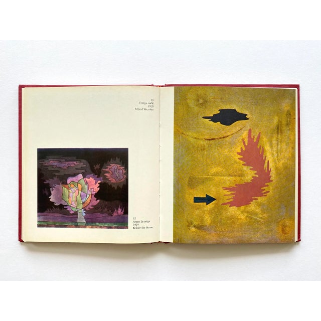 Black Paul Klee Vintage 1974 First Edition Lithograph Print Mid Century Modernist Hardcover Art Book For Sale - Image 8 of 12