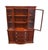 Late 20th Century Drexel Furniture New Travis Court Collection Solid Mahogany Traditional Duncan Phyfe Style 49" Bow Front China Cabinet 317-3 For Sale - Image 5 of 13