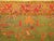 Textile Bright Green Antique Square Turkish Oushak Rug - 12' x 12'6" For Sale - Image 7 of 9