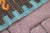 Textile 1970s Mid-Century Modern Geometric Blue Kilim Rug For Sale - Image 7 of 10