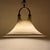 Mid-Century Modern White and Gilt Pendant Lamp with Pull Mechanism, 1970s For Sale - Image 12 of 18