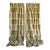 Large Pair of Art Nouveau Style Vintage Curtains For Sale