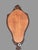 Wood Vintage Floral Carved Wall Hanging Clock Sweden Westerstrand For Sale - Image 7 of 10