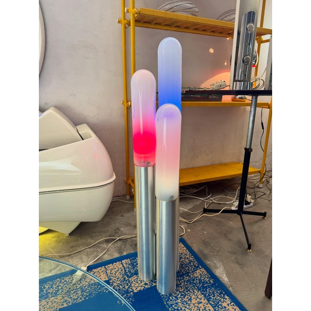 Murano Glass Floor Lamp, 1980s For Sale - Image 6 of 6