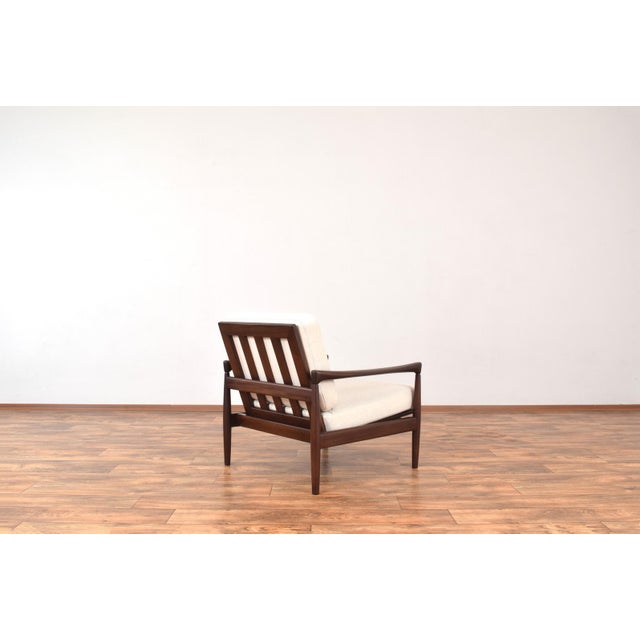 1960s Mid-Century Modern Teak Kolding Lounge Chair by Erik Wørts for Ikea, 1960s For Sale - Image 5 of 12