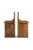 An impressive pair of gothic revival arts and crafts box seat armchairs from the scottish arts and crafts movement. The...