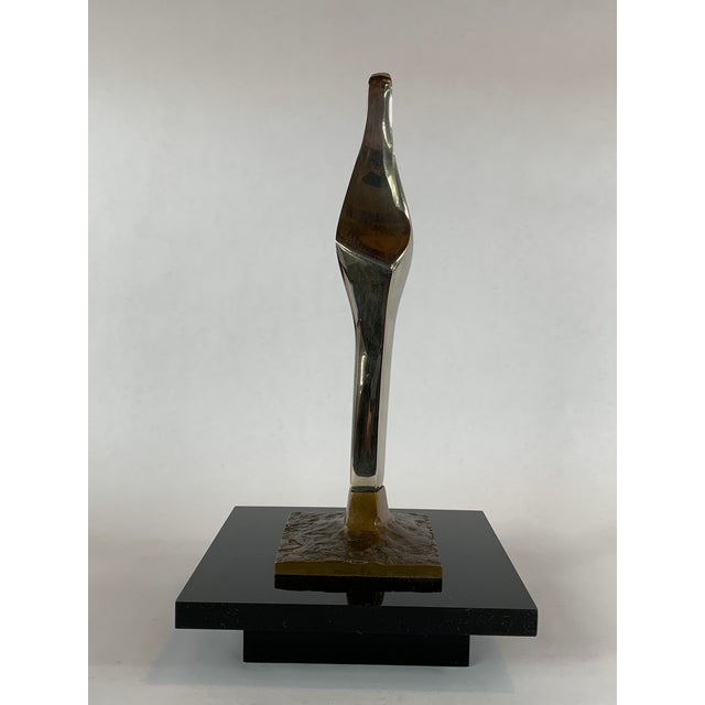 Atract Bronze Sculpture by Joseph Burline