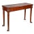 Traditional Theodore and Alexander Carved Mahogany and Marble Console Table For Sale - Image 3 of 12