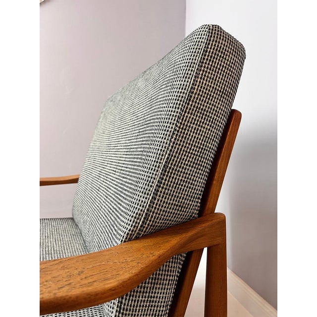 Armchair by Christian Jensen for Haslev For Sale - Image 9 of 11
