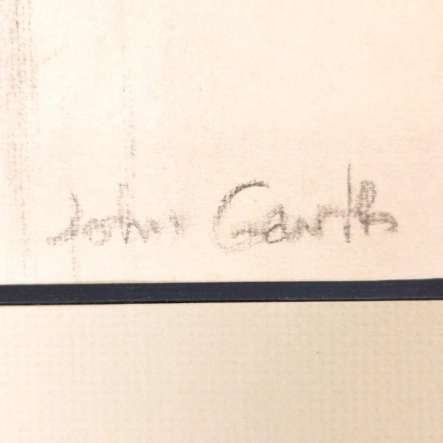 Black Study of Man With Bullwhip - John Garth, C. 1930s For Sale - Image 8 of 11
