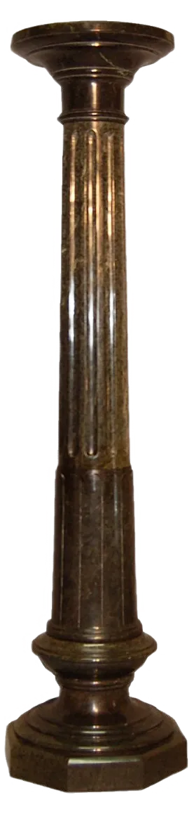 19th Century Fluted Marble Column