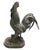 Add a touch of timeless rustic charm to your estate with this substantial vintage cast iron rooster statue. Perfectly...