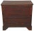 Antique Crossbanded Walnut and Oak Chest of Drawers For Sale - Image 9 of 10