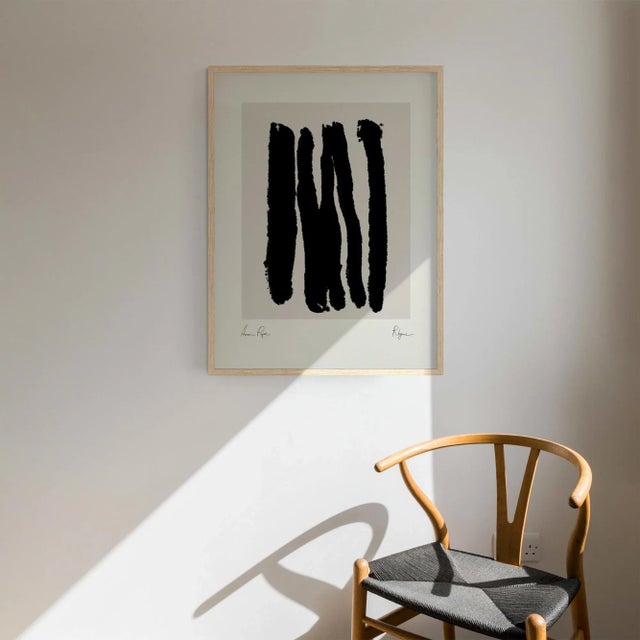 Contemporary Contemporary Abstract Lines Giclee Print For Sale - Image 3 of 4