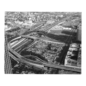 1973 Don Ware Los Angeles Birdseye View Photograph