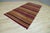 Rustic 1960s Rustic Style Stripe Design Handmade Oushak Kilim Rug For Sale - Image 3 of 10