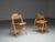 Egon Eiermann Folding Chairs in Beech and Metal attributed to Egon Eiermann, Germany, 1950s For Sale - Image 4 of 11